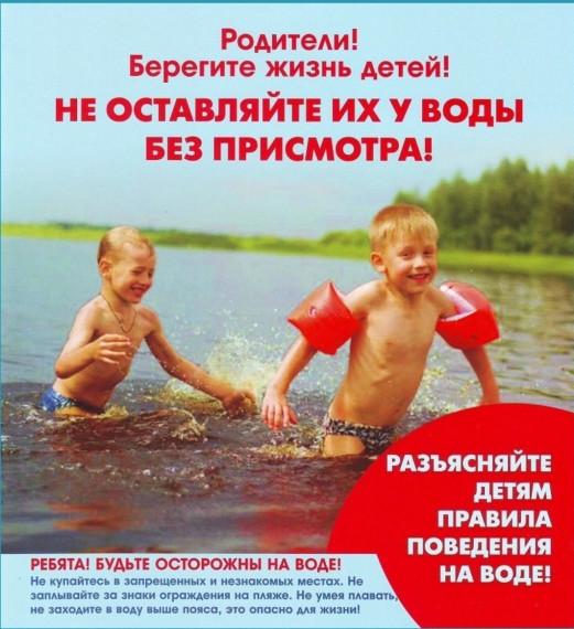 Безопасность на воде в летний период.